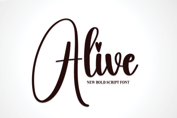 Alive: A Handwritten Font with Timeless Character