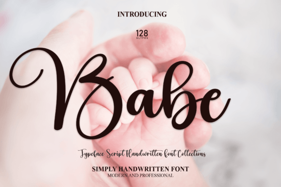 Babe: A Sweet Handwritten Font for Joyful Designs
