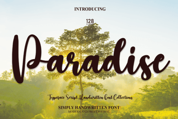 Discover the Elegance of the Paradise Script Font