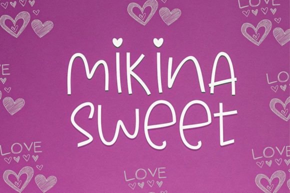 Discovering Mikina Sweet: A Monoline Font for Creative Projects