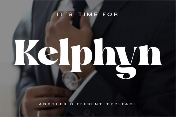 Kelphyn: A Modern Serif for Creative Design