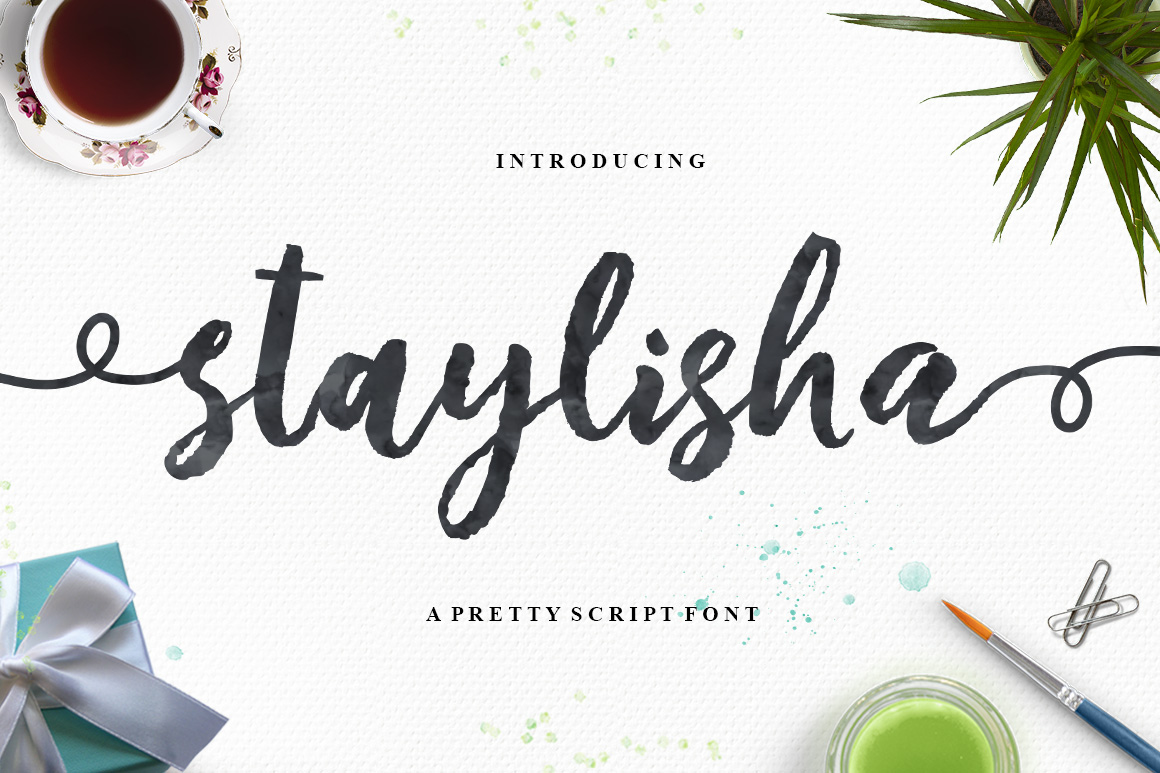 Staylisha Script: A Feminine Charm for Modern Typography